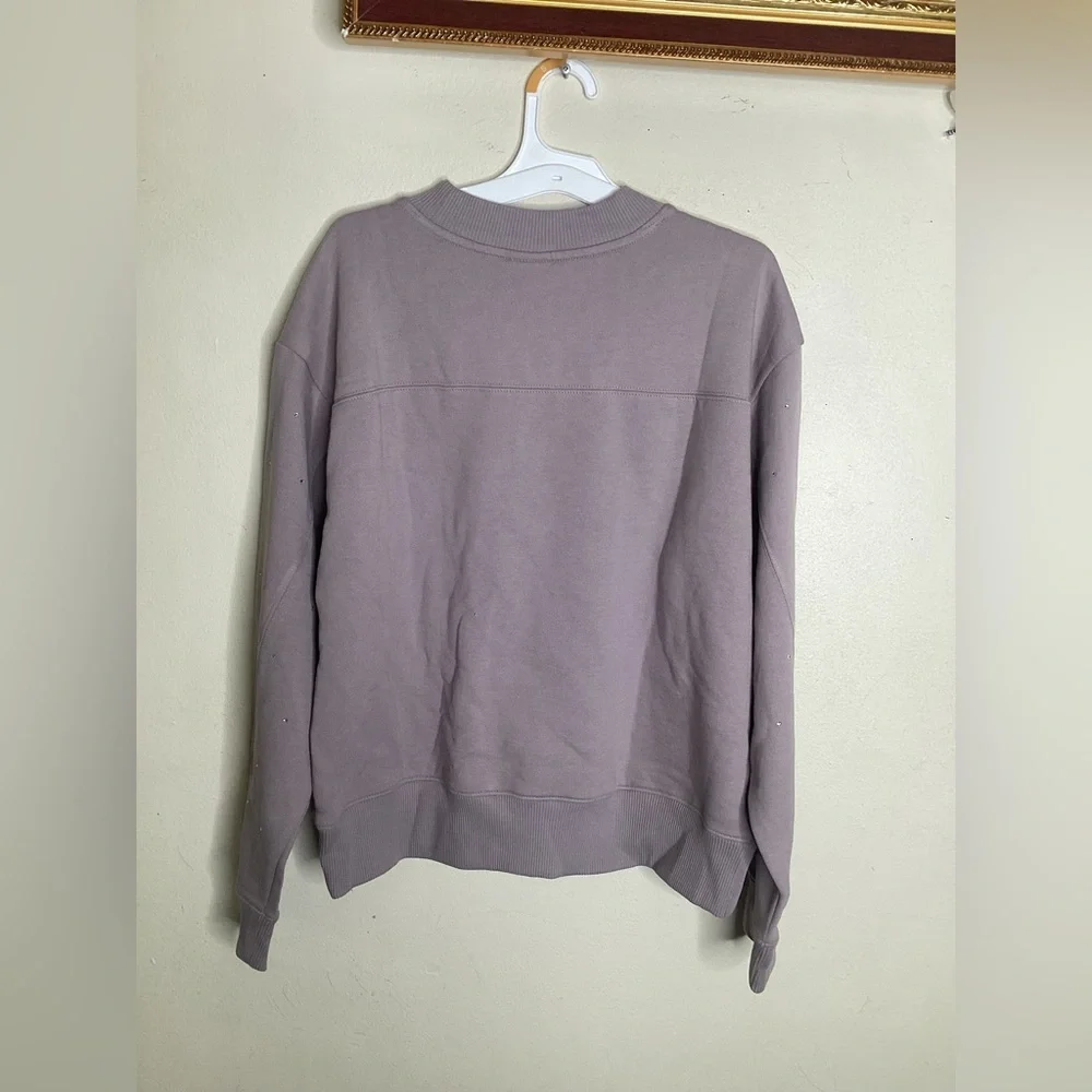 A New Day embellished sweatshirt Grayish MAUVE
